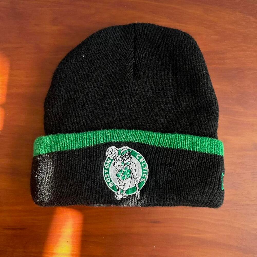 Boston Celtics Black & Green Beanie